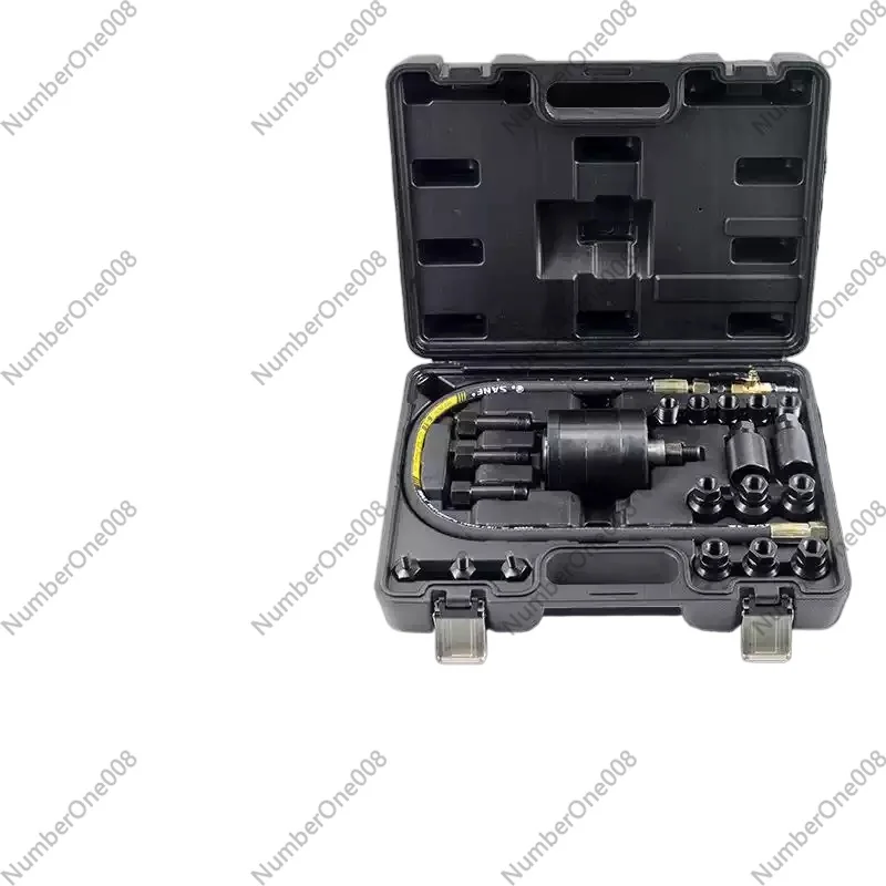 New Common Rail Diesel Fuel Injector Pneumatic Puller Hammer Remover Tool Pneumatic Removal Puller Combination Kit Professional