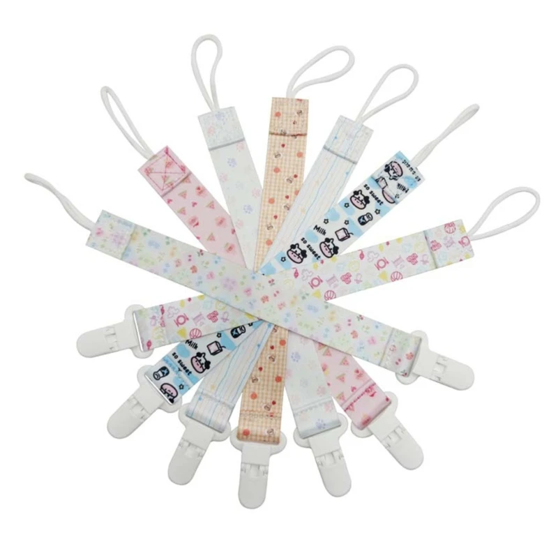 Design Pacifier Clip Practical Pacifier Holder Baby Toy Hanger Teether Strap Keep Your Pacifier Secure for Boy Girl