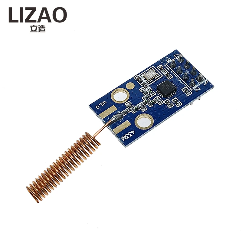 CC1101 433MHz Wireless Transceiver Module, 10mW RF Board with OOK/ASK/MSK Modulation for Long-Distance Transmission