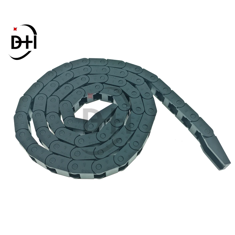 Cable Chain 7x7 10x10 L1000mm Cable Drag Chain Wire Carrier With End Connectors for CNC Router Machine 3D Printer Parts