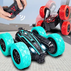 Electric Off-road 4x4 Rc Vehicle Dual Sided Driving Stunt Deformation Swing Arm Remote Control Car 4wd Children Toy for Boy Kids