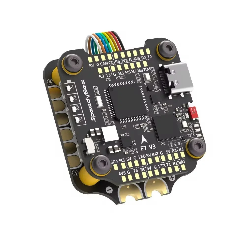 30.5x30.5mm SpeedyBee F7 V3 Flight Controller BL32 50A 4in1 ESC 3-6S Stack for FPV Racing RC Drone