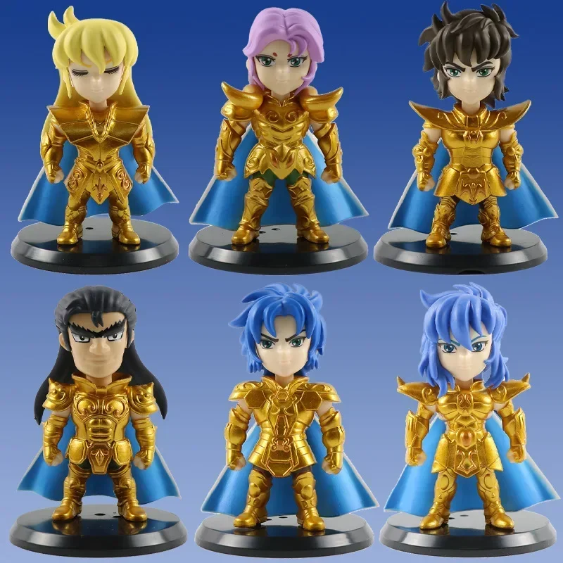 Saint Seiya Anime Knights Golden Saint's The Zodiac Hagen Ennestu Shiryu Pvc Action Figure Model Toys Dolls Gifts Birthday Gifts