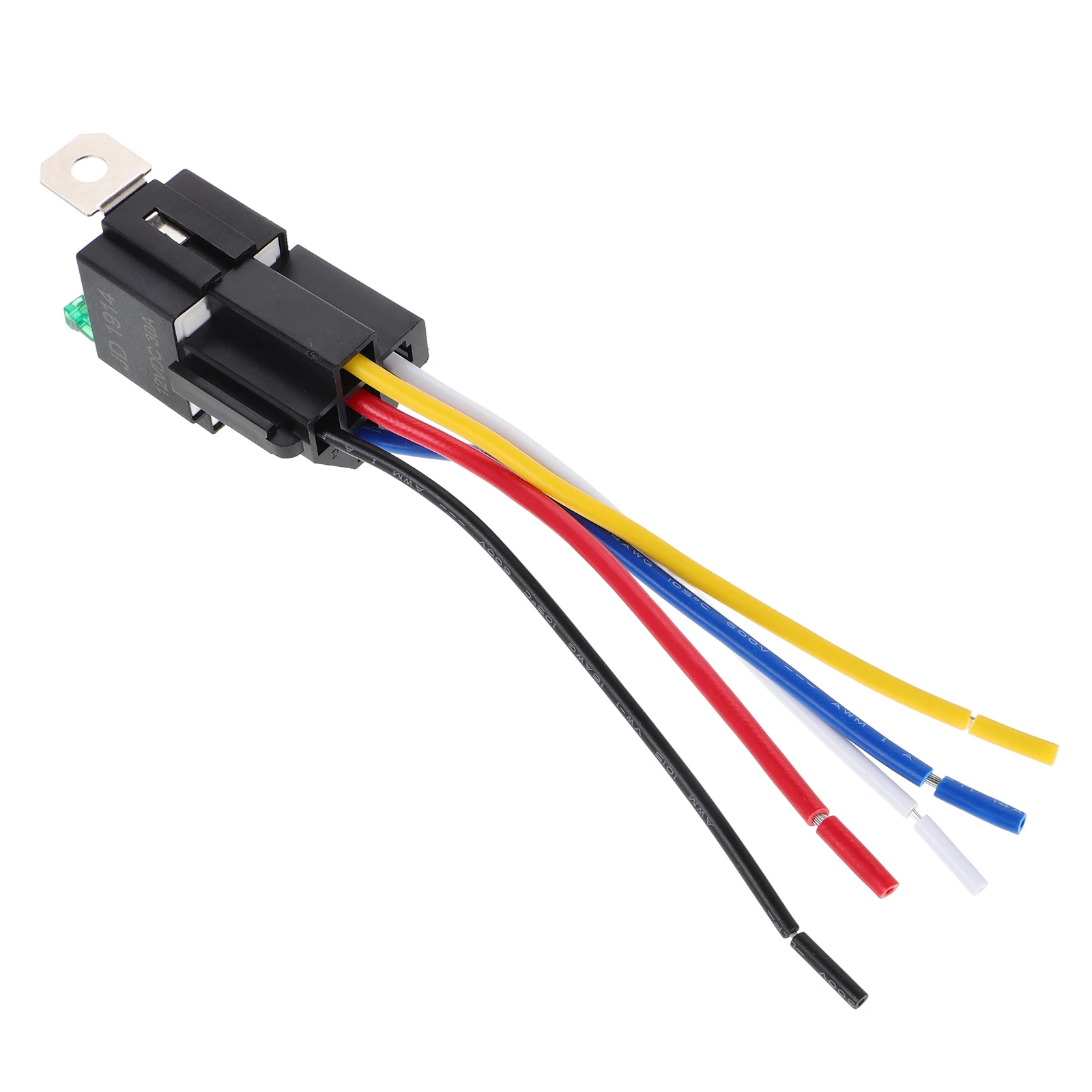 

Car Relay 30A Fuse Holder Base Normally Open SPDT Automotive Switch Compatible Models Enhancing Electrical System Performance