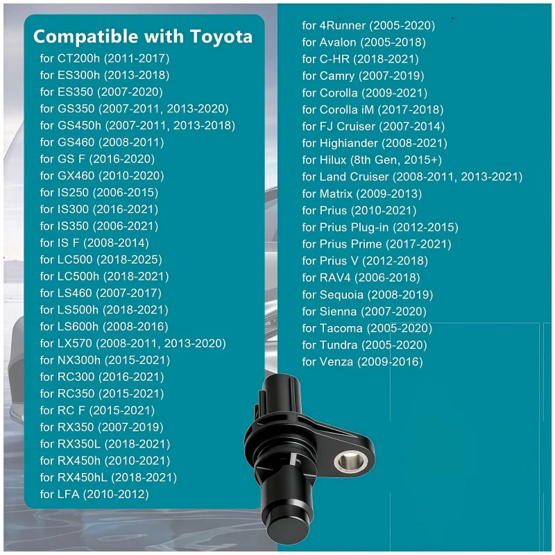 90919-05060 Camshaft Position Sensors  for Toyota Camry Corolla 4Runner Avalon FJ Cruiser Tacoma Lexus ES350 GS460 IS250 IS350