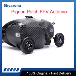 iFlight Pigeon Patch FPV Antenna LHCP/RHCP with 2PCS adapter SMA / RP-SMA 5.5GHz-5.9GHz Polarization Directional 9dBi Gain