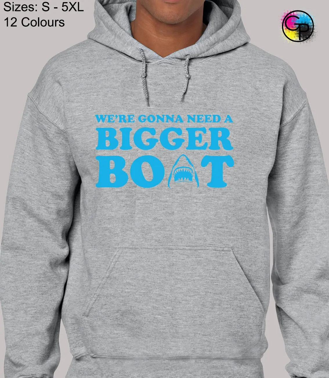 نحتاج إلى سترة بغطاء للرأس أكبر على شكل قارب من فيلم The Cool Retro "Jaws"، The Great White Shark، Amiti Island #5