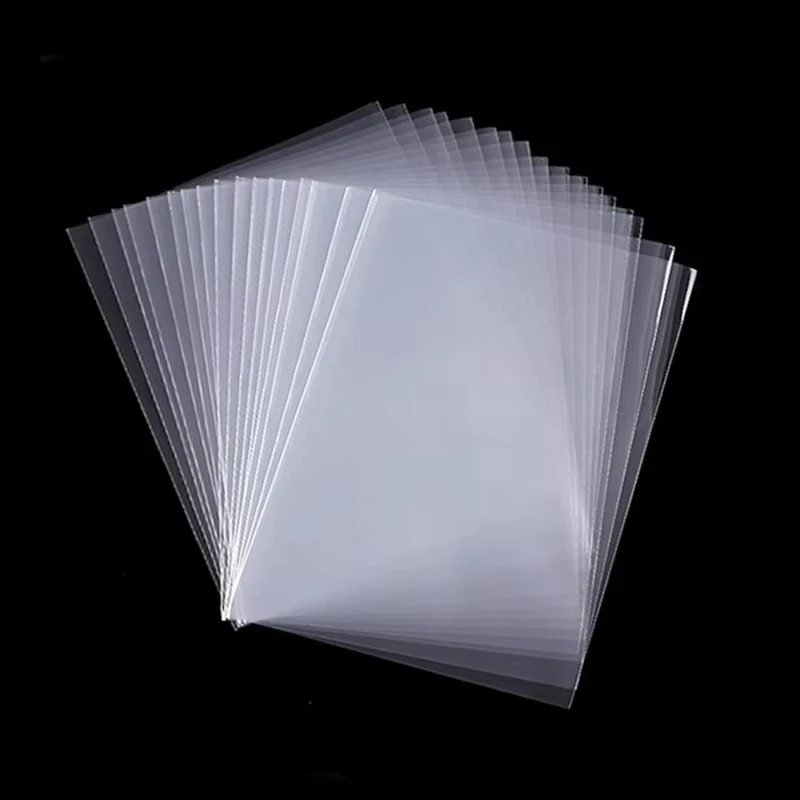 100pcs/pack 65*90mm Card Sleeves Card Protectors Perfect Size for Football Cards, Sport Cards, MTG Cards Collection Card Storage