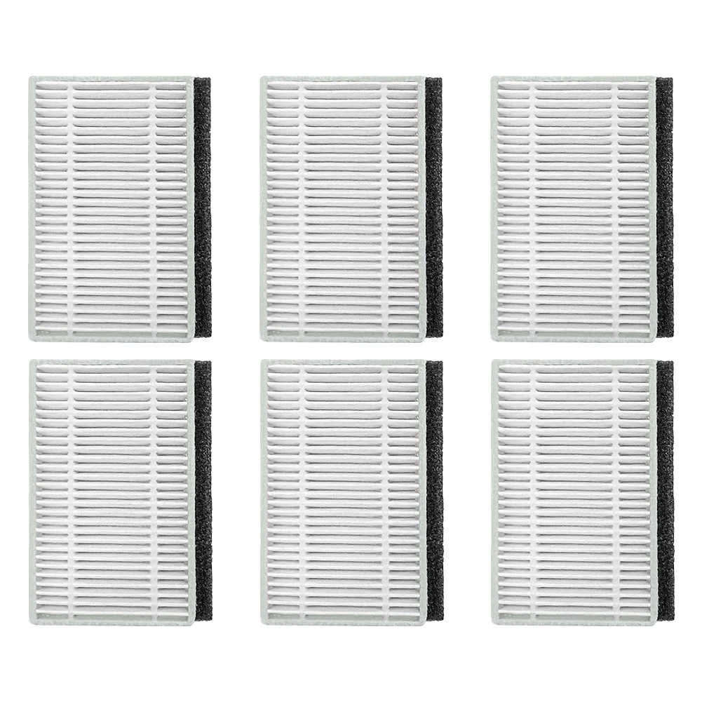 

Для ECOVACS, для YEEDI Y1, для PRO PLUS, совместимый с фильтрами, комплект из 6 эффективных фильтров для улавливания пыли.