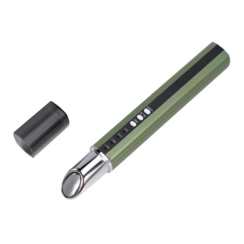 Dispositivo de Massagem Ocular Personalizável para Cuidados com a Pele, Frio e Quente, Aperto, Remoção de Rugas, Nutrição, Cinco Modos, Som
