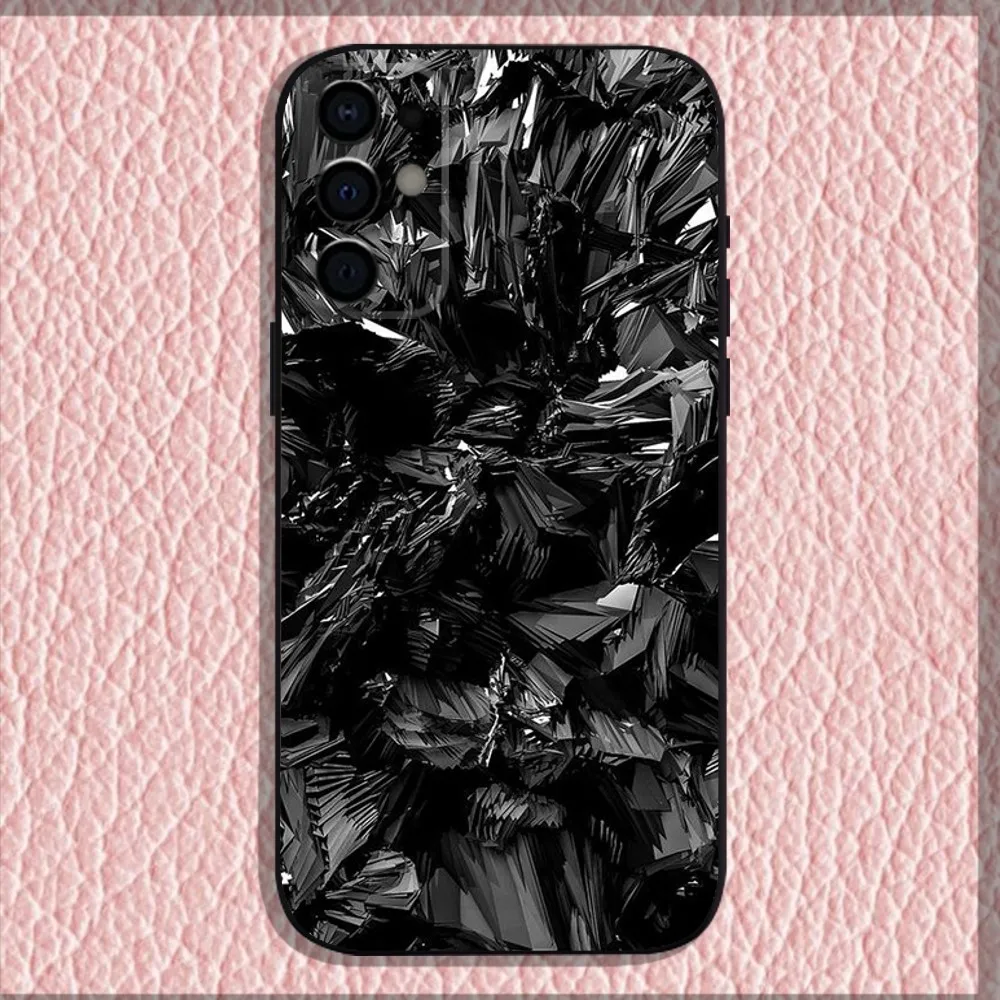 Carbon Fiber Pattern Painting Phone Case For Samsung S25,S24,S21,S22,S23,30,Ultra,S20,Plus,Fe,Lite,Note,10,9,5G Black Soft Shell