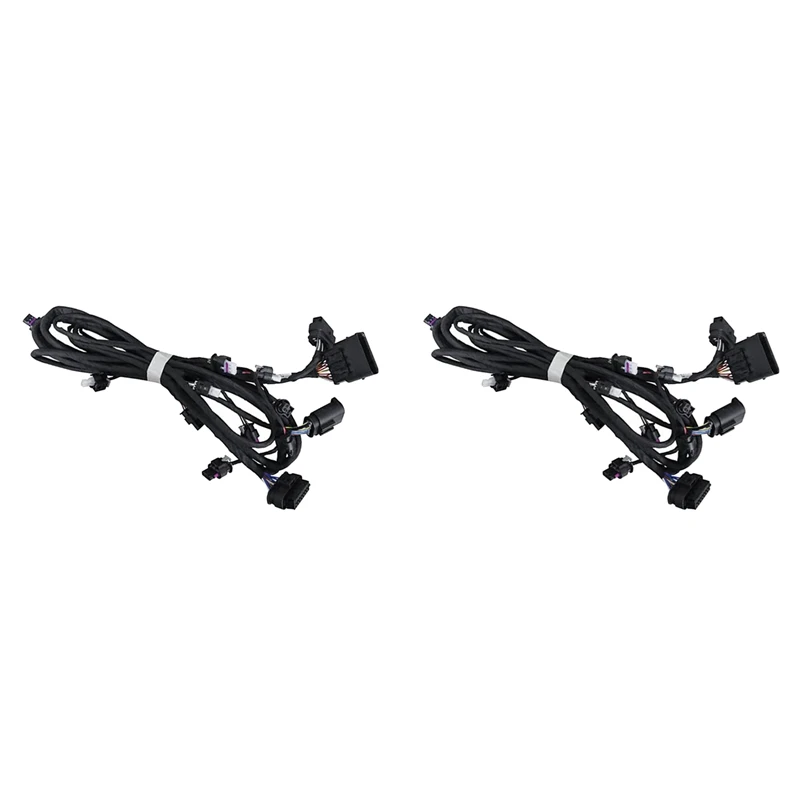 

2X Car Front Bumper Harness Wire Set 61128712283 For BMW X5 G05 2018-2022 25DX 30DX 40IX 45EX