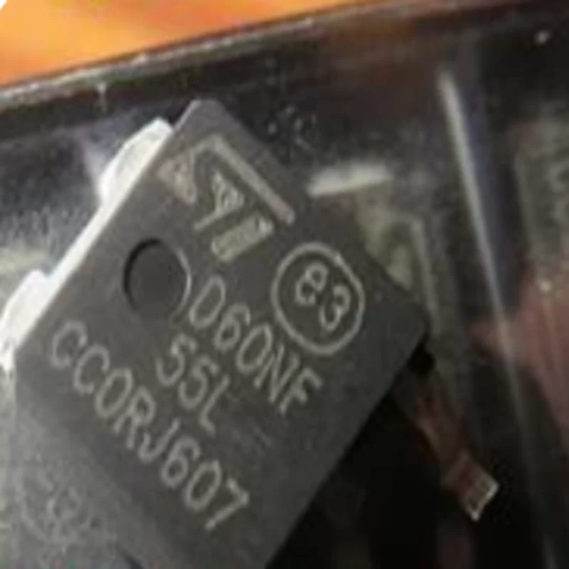5PCS-20PCS STD60NF55L TO252 55V 60A N-Channel Power MOSFET Low voltage drive, simplified driver circuit design