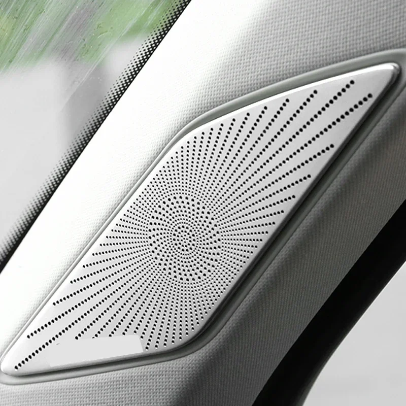 For VW Golf 8 MK8 2020 2021 2022 2023 Dashboard Loudspeaker Cover Stickers Trim Accessories LHD  Car styling Audio Speaker