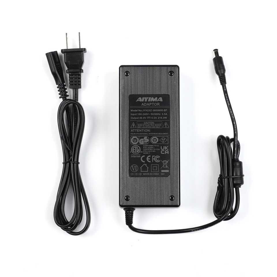 AIYIMA 36Vアンプ電源アダプター 36V 6A電源供給装置 TPA3255 TPA3251