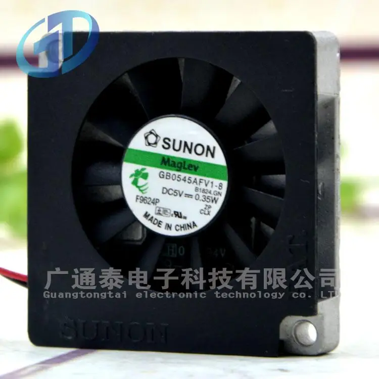 

Вентилятор охлаждения SUNON GB0545AFV1-8 DC5 0.35W 5500 об/мин 4510