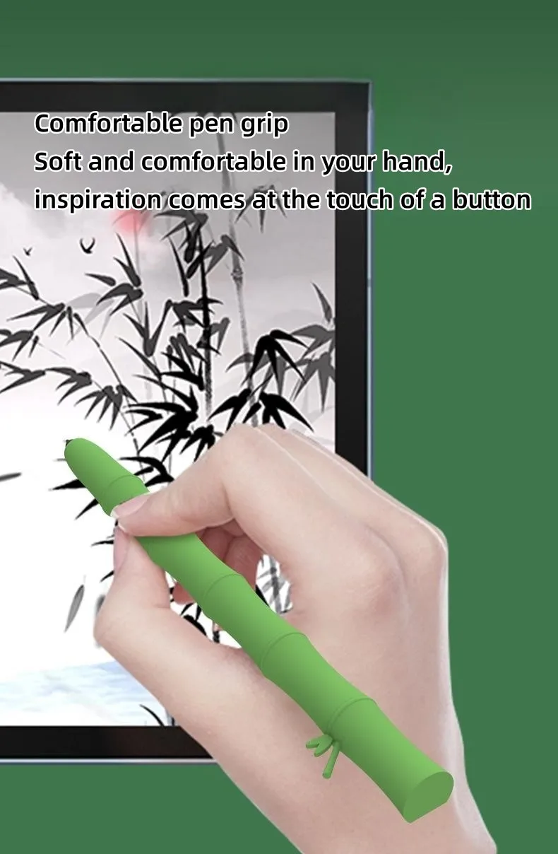 Silikonhülle für Samsung Galaxy Tab S10 Ultra S6 Lite S7 FE S8 S9, Bleistift-Schutzhülle, weiche, stoßfeste Tablet-Stylus-Hülle – Detail 5