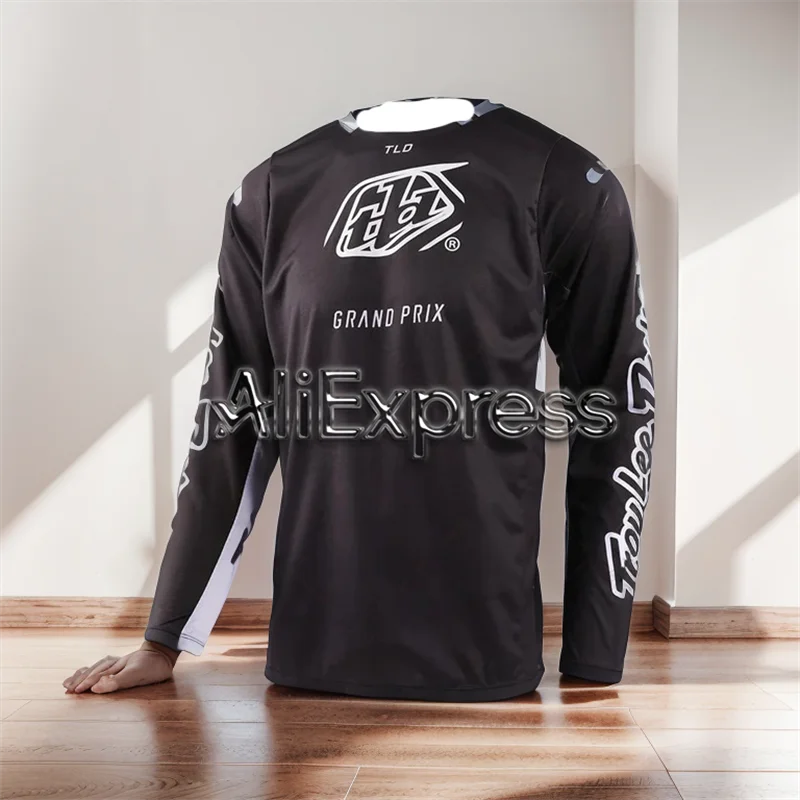 2024 Men's Motocross Downhill Jersey BMX Enduro Mountain Bike Shirt MTB Mountain Bike T-Shirt DH Motorcycle Jersey