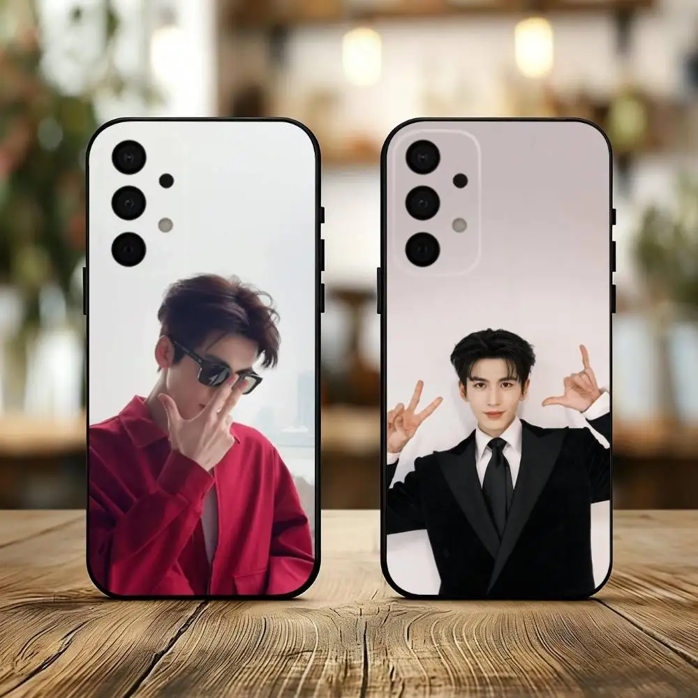 

H-Handsome Krien Zhang L-Linghe phone Case For Samsung Galaxy A73,A72,A71,A70,A53,A52,A51,Others Soft Black Shell