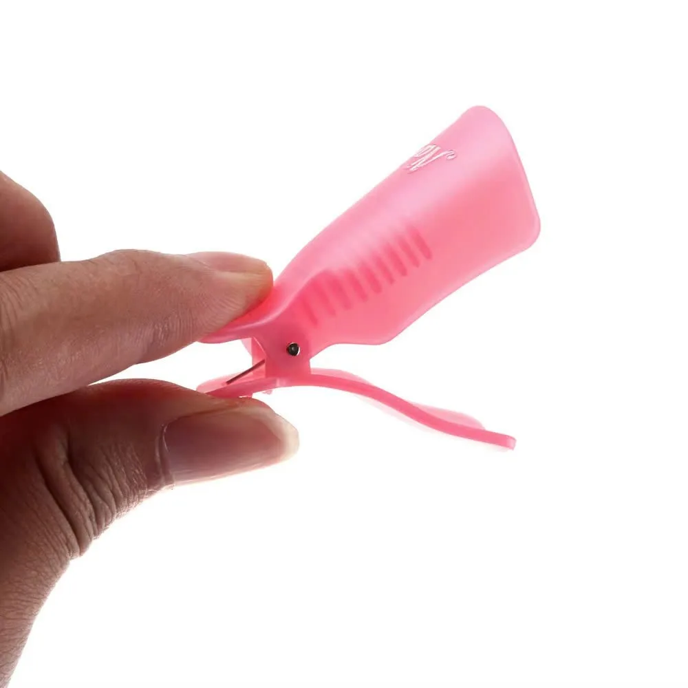 10 szt. Plastikowe nakładki do usuwania lakieru hybrydowego, wielokrotnego użytku, narzędzia do usuwania żelu UV, narzędzia do samodzielnego manicure, akcesoria do paznokci