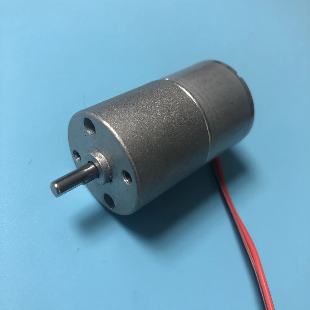 27mm 27GA2720 DC Gear Motor Safe Door Lock Motor DIY Handmade Motor Toy Car Motor 6V 20RPM Gear Motor 1:188 Deceleration Ratio