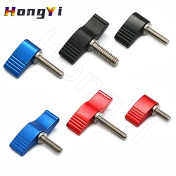1PCS M4 M5 M6 M8 Thumb Screws Aluminum Alloy Butterfly Shape Screws Adjustable Handle Knob Tighten Screw for SLR Rail Rod Slider