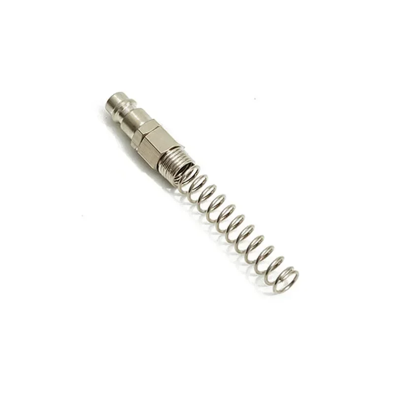 Conector Europeu Pneumático com Spring EU Standard Fittings para Compressor Air Hose Fitting 5mm * 8mm Quick Release Coupling
