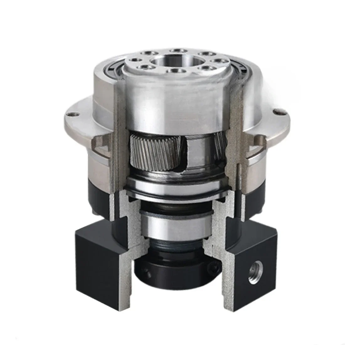 High Precision Planetary Flange Reducer 64/90/110 With Delta Motor Output For Cutting Machine