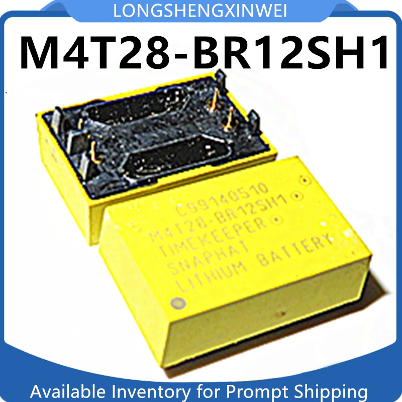 1PCS New M4T28-BR12SH1 M4T28 Original Yellow Full Battery Spot