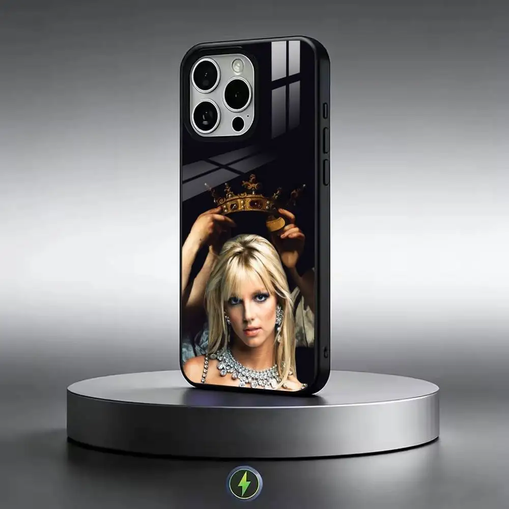 Singer B-Britney-Y Spears Phone Case For iPhone17,16,15,14,13,12,11 Plus,Pro Magnetic For Magsafe Wireless Charging