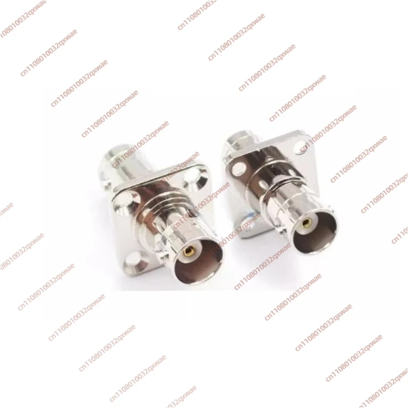 For BNC-KKY Female Hermtic Seal Flange High Vacuum Airtight Wall Coaxial Joint Female Converter Mother Belt Nut Gasket 20pcs