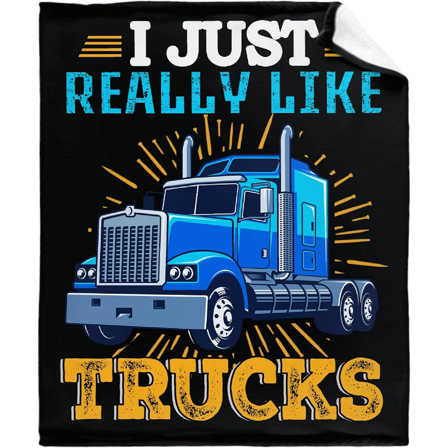 Car Blanket - I really like the gift trucks give to men. Truck enthusiasts have plush, soft, fuzzy,and comfortable blue blankets