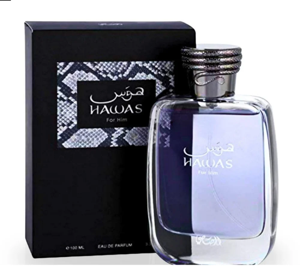 

Парфюм Hawas унисекс для мужчин, с древесно-цветочным ароматом, содержащий ноты бергамота, грейпфрута, кедра, амбры и жасмина.