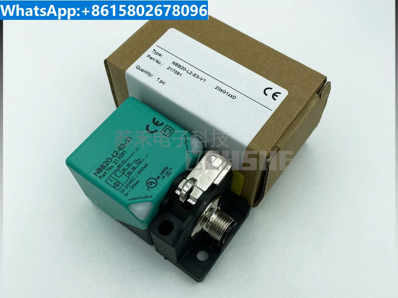 

New Proximity Switch NBB20-L2-E3-V1 DC Three Wire PNP Normally Closed Sensor