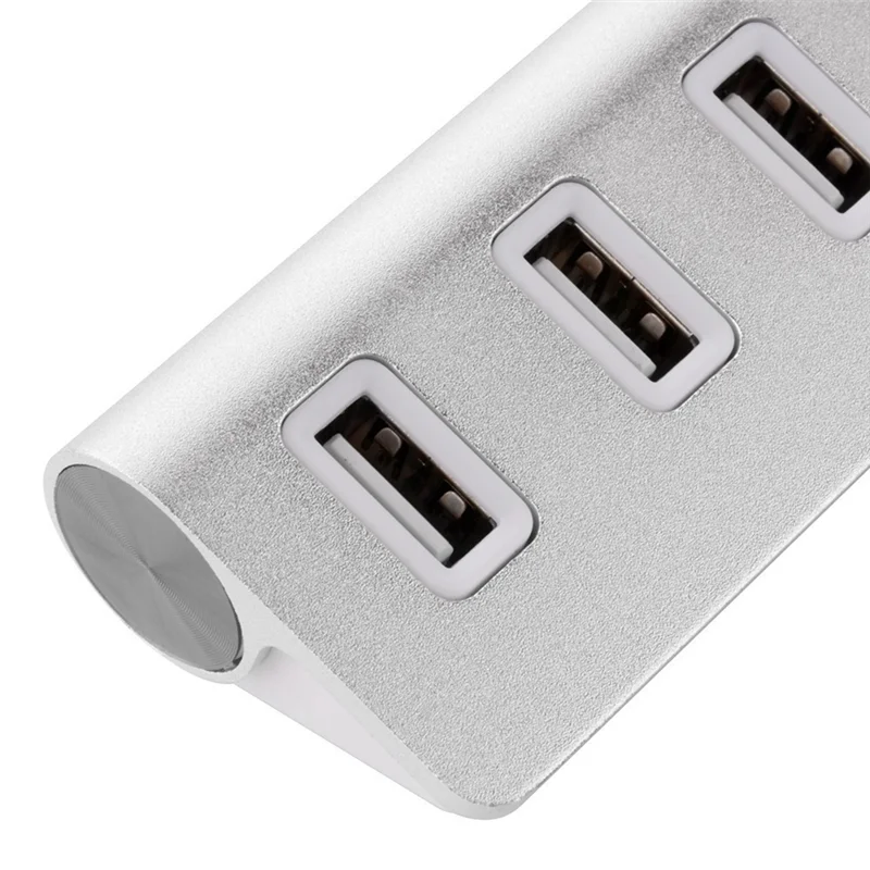 رائعة صغيرة 4 ميناء USB 2.0 محور الفاصل عالية السرعة محول الطاقة USB HUB USB HUB الفاصل لأجهزة الكمبيوتر المحمول سطح المكتب جهاز كمبيوتر شخصي