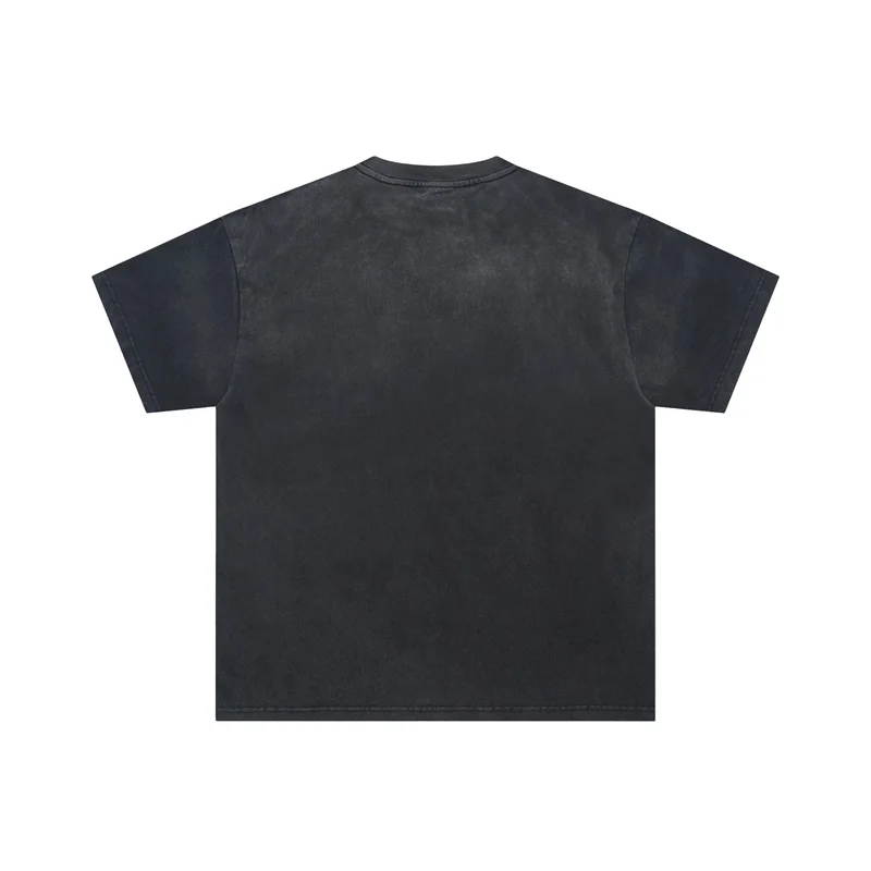 Forever KISS Vale T Shirts Men Women 1:1 High Quality Wash Black Oversized VALLEY Short Sleeves Top Tees