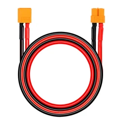 Cavo batteria 14AWG filo di rame stagnato in Silicone XT60 spina femmina a connettore adattatore spina maschio 40/60cm