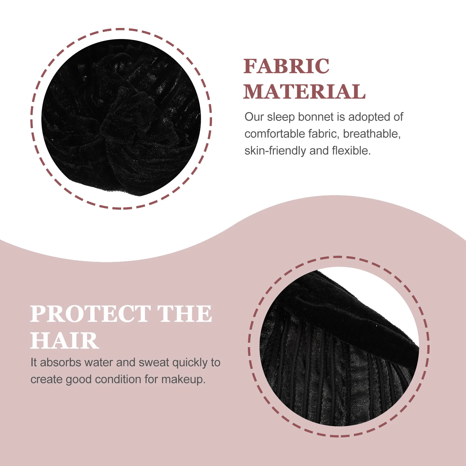 

Black Makeup Headband Women Simple Facial Headwrap Bath Hair Band Solid Color Durable Comfortable Gift Idea