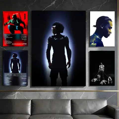 J-Jolagreen23 Rap Album Poster Waterproof Peel & Stick Wall Sticker Self Adhesive Art Decor For Living Room Bedroom
