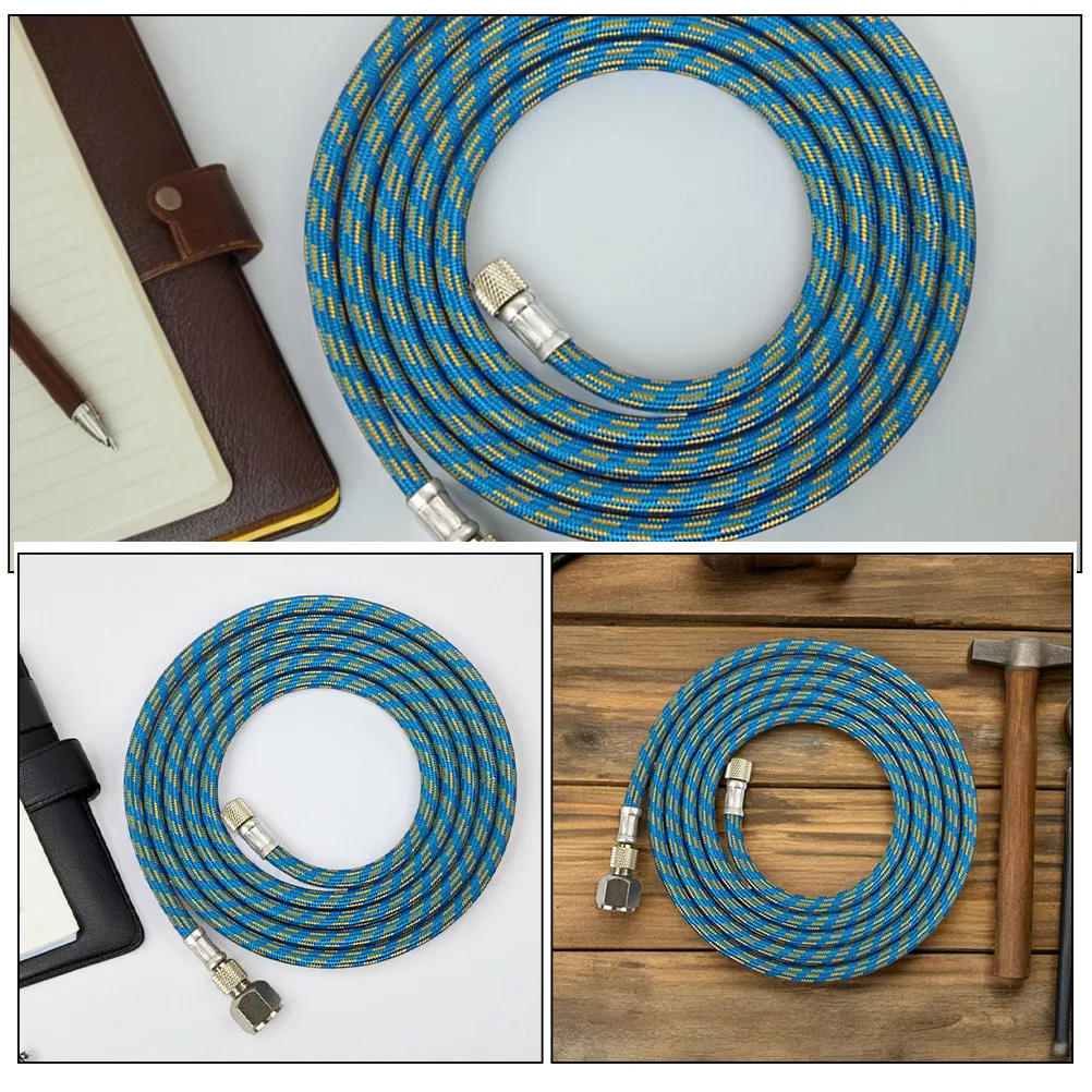 Airbrush Hose Air Compressor Connector Plastic 1.8m Quick Connect Adapter Flexible Tubing Low Noise Air Tool Accessories