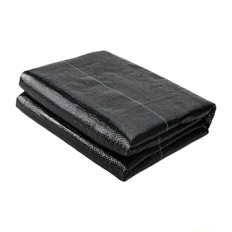 QX2E 3.2oz Thickened Landscape Fabric Anti Aging Grass Control Ground Cover Mat