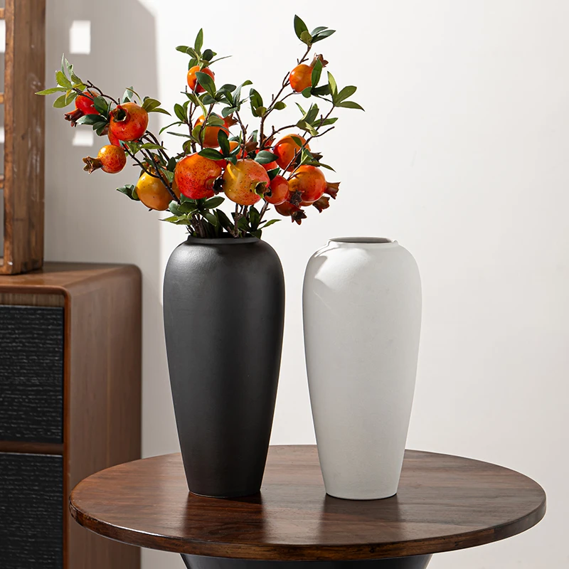 

Белая ваза для цветов Cerc, простая внутренняя отделка дома, гостиная, настольная цветочная композиция, сушеные цветы, гидропоника