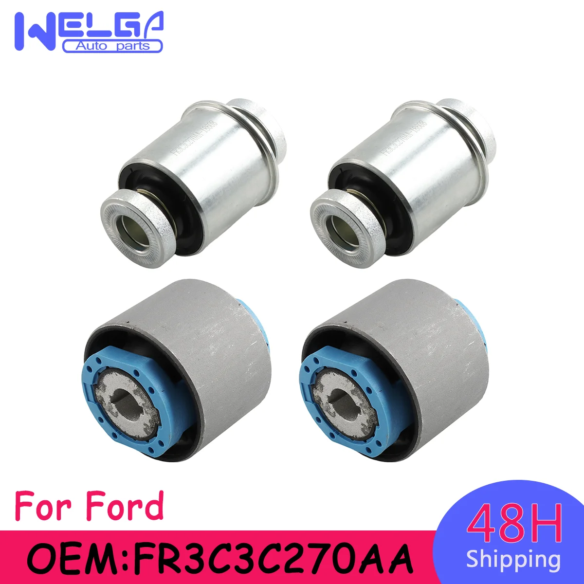 

4pcs Car Suspension Control Arm Big Small Bushing For Ford Fusion 2013-2025 For Ford Mondeo MK5 2014-2019 DG935K653AA