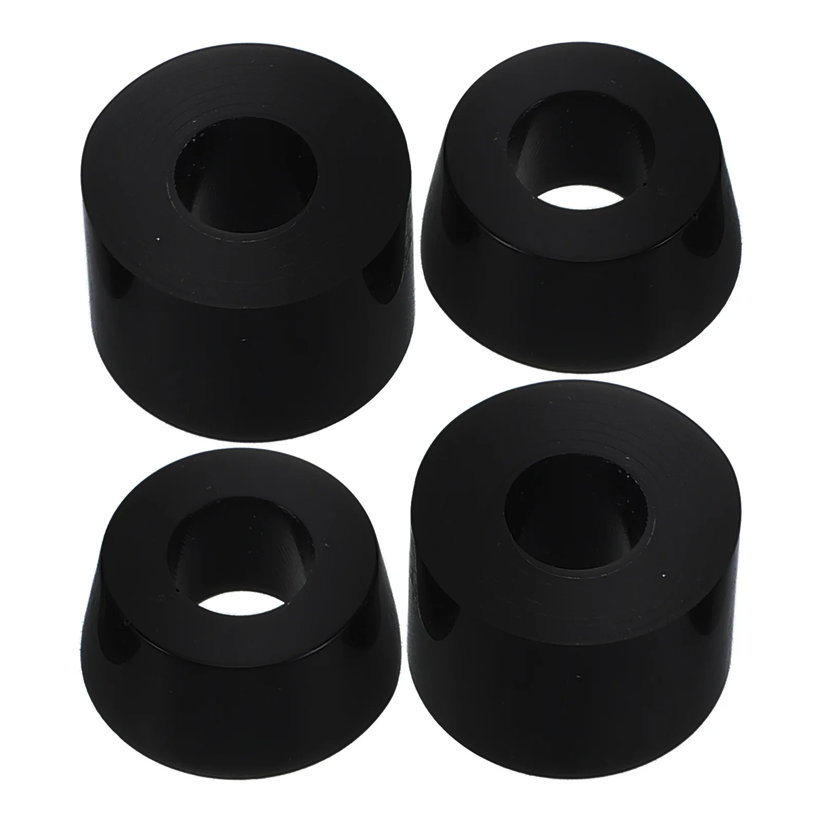 1Set Skateboard Shock Absorber Pads Red PU Cushions Wear-Resistant Vibration Damping Bushings Skateboard Truck Parts