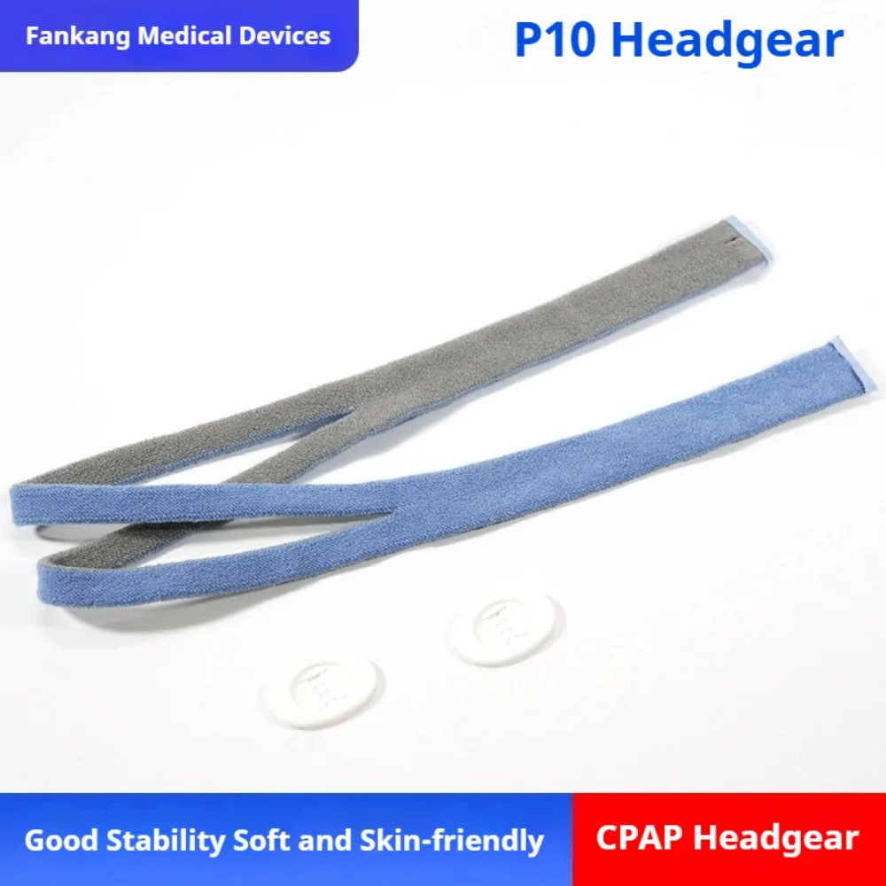

P10 Nasal Pillow Strap Headgear Suitable for ResMed S10 S9 Universal Nasal Hood Headband Strap Face Mask Ventilator Accessories