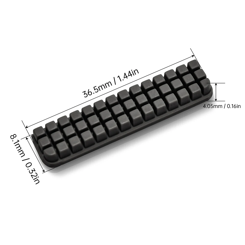 BIGTREETECH Nozzle Brush Wiper Silicone Brush Hotbed Mounted Scrubber 3D Printer Parts For Bambu Lab A1 Cleaning Tool