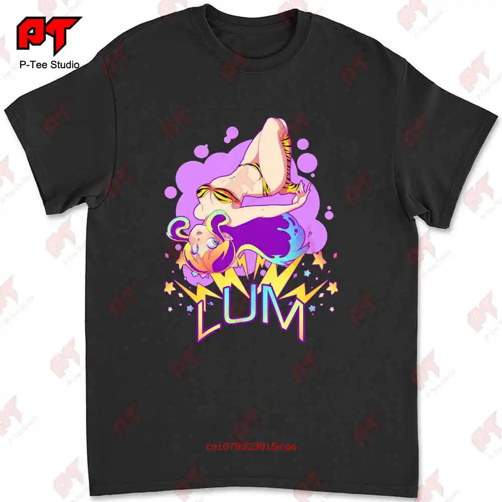 Maglia Lamu La Ragazza Dello Spazio Cartone Anni T-shirt MKUJ