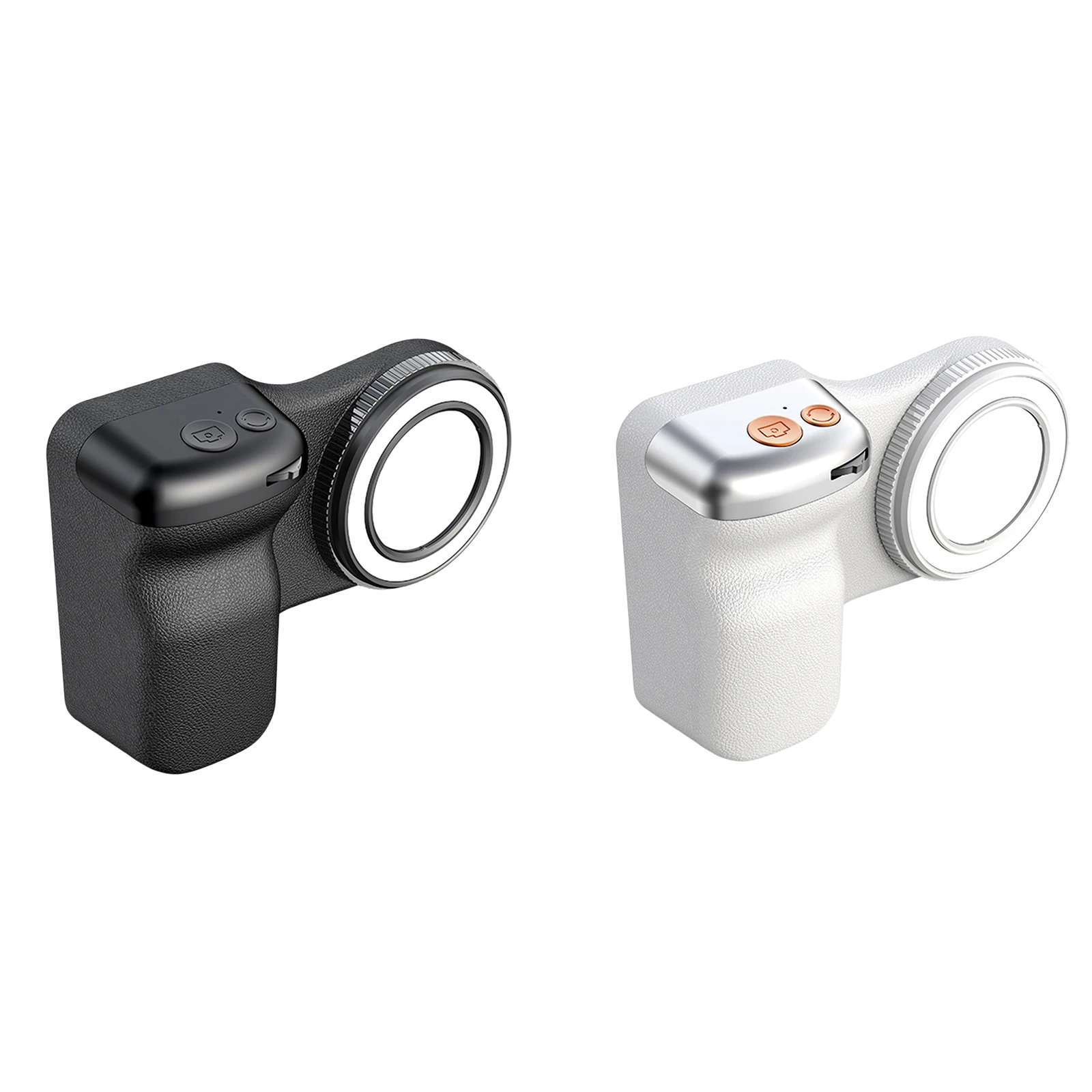 Phone Camera Shutter Grip with Dual Color Fill Light Phone Grip Handle Holder BT Remote Control for Zoom Calls Video - view 4