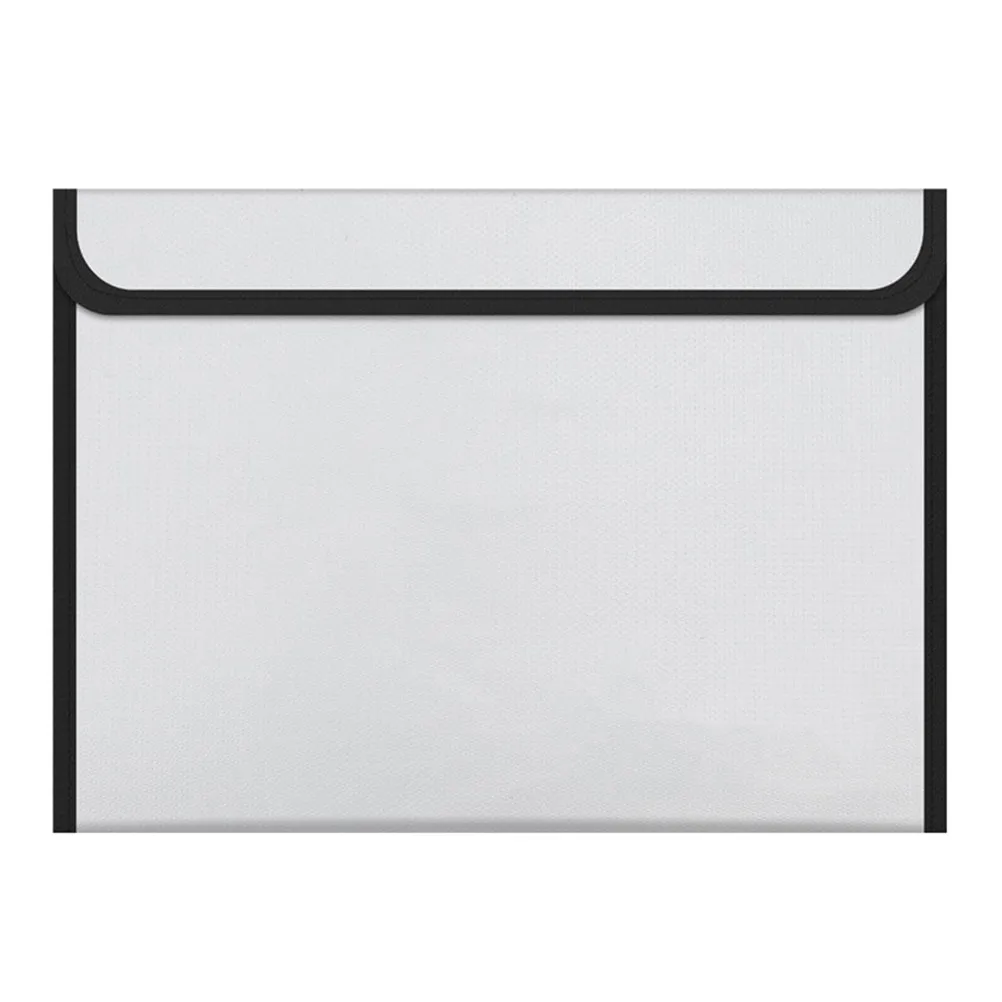 

Огнестойкая водонепроницаемая сумка для документов из прочного силиконизированного стекловолокна, портативное безопасное хранилище для файлов для офиса и дома