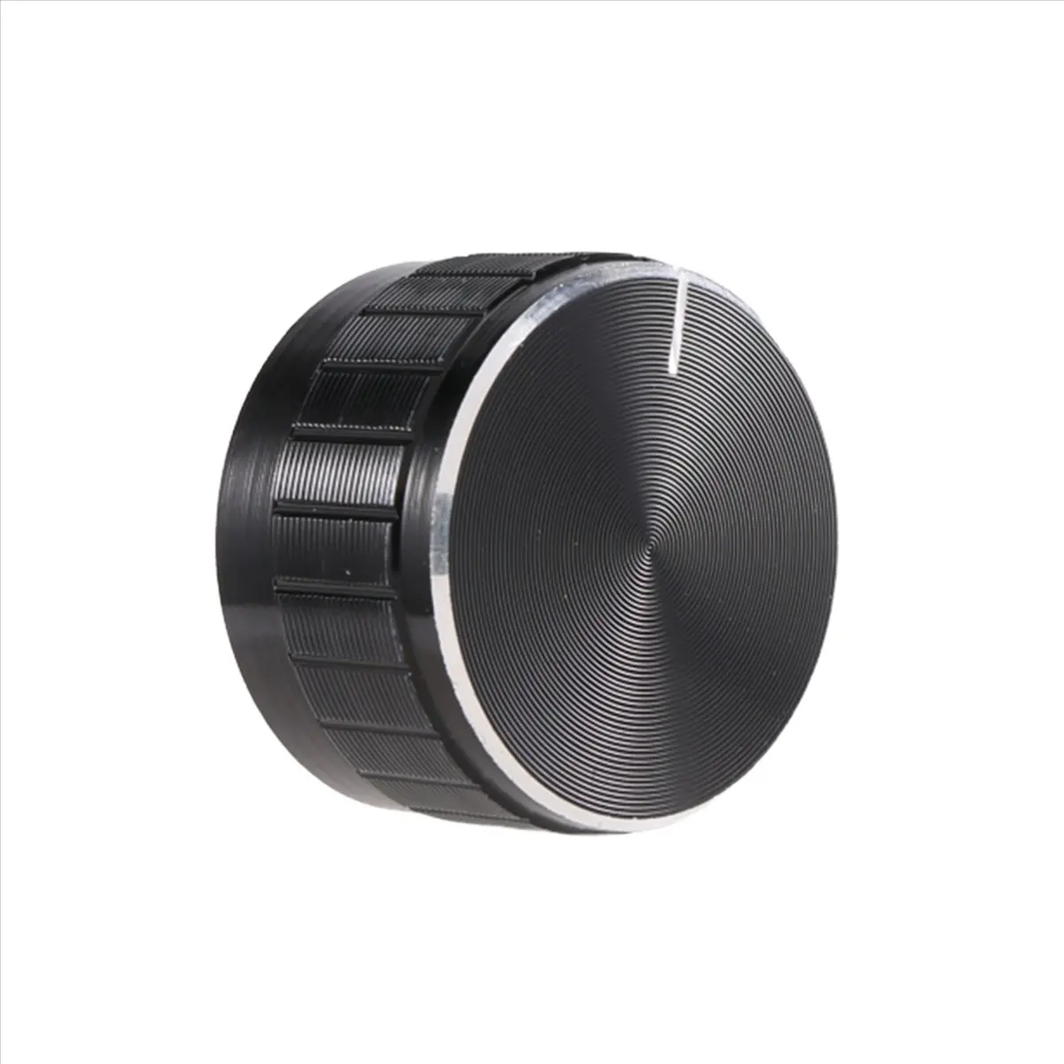 DTC5 Black Aluminum Volume Control Amplifier Knob Wheel